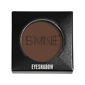 IS'MINE Paleta De Sombras De Ojos Individuales Ismine, Tono Café Mate, Alta Pigmentación, Larga Duración, Color Marrón, Para Maquillaje De Ojos De Día