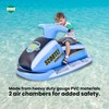 ADEPTNA Inflatable Scooter Rider Boat Swimming Pool Float Kids -