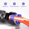 Bwintech 12 Pcs 14mm to 16mm Pneumatic Straight Reducing Push