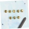 Operitacx 1set Metal Letter Stamping Kit Carbon Steel Alphabet and