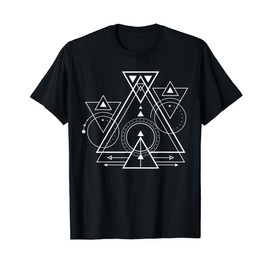 Geometric Shapes Circles Triangles T-Shirt