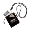 Logan Ventura Anodised Aluminium Shepherd Whistle with Leather Cord -