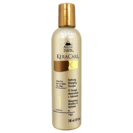 Avlon KeraCare Hydrating Detangling Shampoo - Sulfate Free 8oz w/Free Nail File