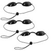 3 Pcs Protective Goggles for Red Light Eye Protection Tanning