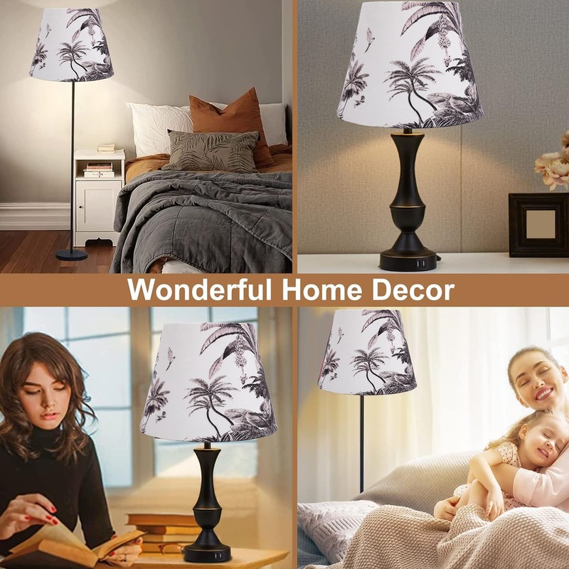 Lampshade Modern Simple Velvet Exquisite Conical Decorative Lampshade for E27