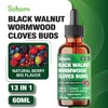 Satoomi 13in1 Black Walnut Liquid Drops with Wormwood, Cloves, Vitamin