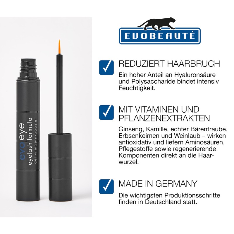 EVOBEAUTÉ Value Set evoeye Eyelash Formula 3 ml + 1