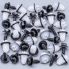 Rexka 20 Sets Rear Bumper Tail Lamp Screw & Grommet