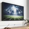 ElephantStock Grand Football Stadium Wall Art - Horizontal Floating Framed