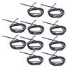10Pcs NTC Thermistor Sensor PVC Epoxy Resin NTC Temperature Probe
