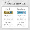 David Protein Bar, Chocolate Chip Cookie Dough, 24 Protein Bars