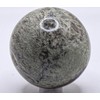 2.1" 195g Chrysoprase w/Inclusions Carved Sphere Polished Natural Chalcedony Gemstone