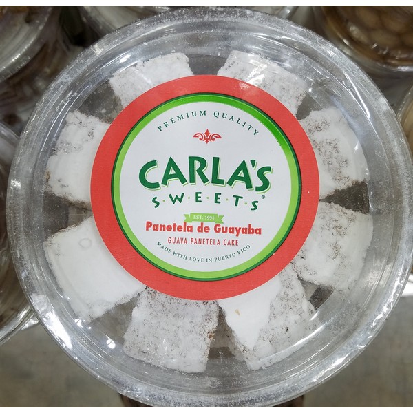 Premium Quality CARLA'S SWEETS Guava Panetela Mini Cakes - 22 pcs