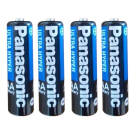 Panasonic Pila Bateria Panasonic Aa Delgada Carbon Uso Rudo