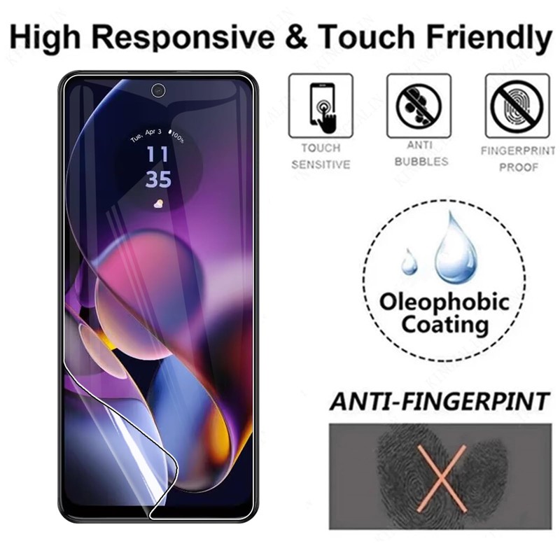 [3 Pack] Hydrogel Screen Protector for Motorola Moto G54 5G/G54