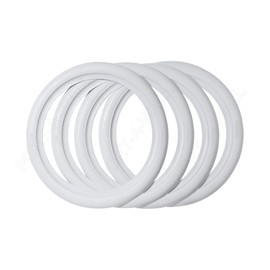 PORTAWALL 8 inch Rims White Wall tire Portawall Topper Rubber Tire Ring Set of 4 Pcs. Golf cart White Wall 8 inch Tire Insert