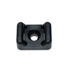 Nylon Cable Tie Base Bracket Screw Mount Black 50 4.8mm