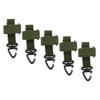 WHAMVOX 5pcs Camping Gear Glove Straps Belt Glove Leashes Hiking
