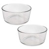 Pyrex 7201 4-Cup Glass Bowl (2-Pack) - Made in USA