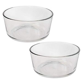 Pyrex 7201 4-Cup Glass Bowl (2-Pack) - Made in USA