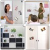 CHUNNIAO Magnetic Picture Frame 2.5X3.5,Black 10 Pieces,Wallet Size Photo Magnets