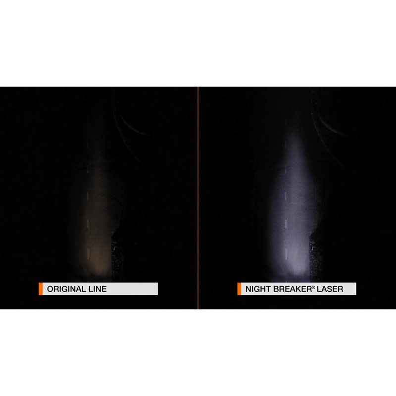 OSRAM NIGHT BREAKER LASER H7, +150% Brighter Halogen Headlight Lamp,