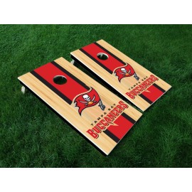 Unbranded Tampa Bay Bucs Football Cornhole Board Decals Wraps Skins 24.25" x 48.25" - without lamination