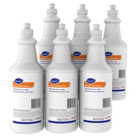 Diversey Red Juice Stain Remover and Carpet Cleaner - Removes Carpet Stains from Red Drinks, Greasy Foods, Chocolate, and More - 32 oz. Squeeze Bottle (6 Pack)