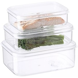 Lustroware Micro Clear Kitchen Pantry Food Storage Container Canister Set