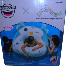 sweetdealalabama BigMouth x Squishmallows Original Winston the Owl Giant Pool Float w/ Cupholder