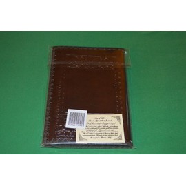 Italian Leather Journal TREE OF LIFE Brown Gold Stitched Lined Journal