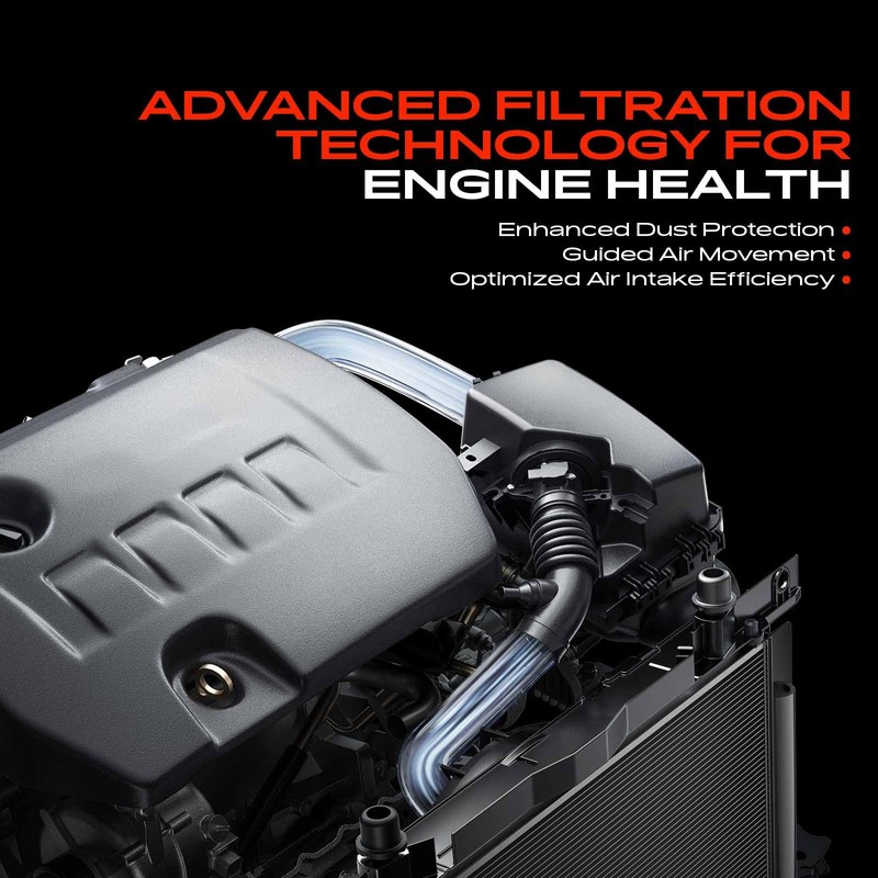 A-Premium Engine Air Filter Cleaner Box Housing Compatible with Mitsubishi