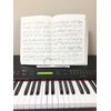 fuusui8 Cute Folding Tabletop Music Stand, Can Be Used As