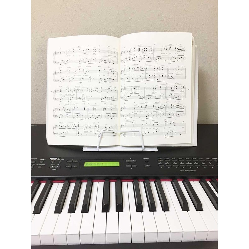 fuusui8 Cute Folding Tabletop Music Stand, Can Be Used As