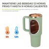 Hikeo Termo para Agua y Café 1.2 L Acero Inoxidable
