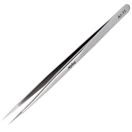 Precision Tweezer, Upgraded Professional Pointed Tweezer, High-end Stainless Steel Tweezer for Craft, Electronics, Soldering, Model, Laboratory Work, Jewelry-Making