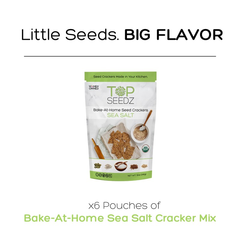 Top Seedz BAKE-AT-HOME Mix | Sea Salt | 6-Pack