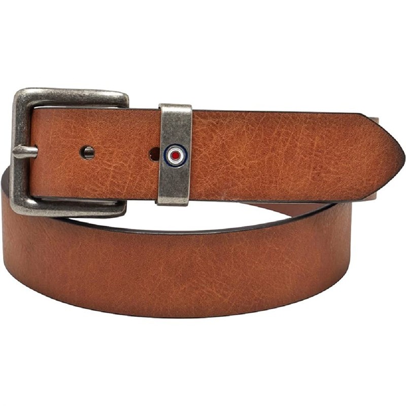 Ben Sherman Mens Lynton Belt (Tan, M)