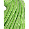 12 Strand Polyester Rope 7/16, Green and White (100 feet)