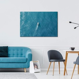 SIGNFORD Canvas Wall Art for Living Room,Bedroom Home Artwork Paintings Aerial Photo Ready to Hang - 12x18 inches