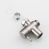 Tecmolog Sink Diverter Brass Faucet Diverter Valve 22mm 3 Way