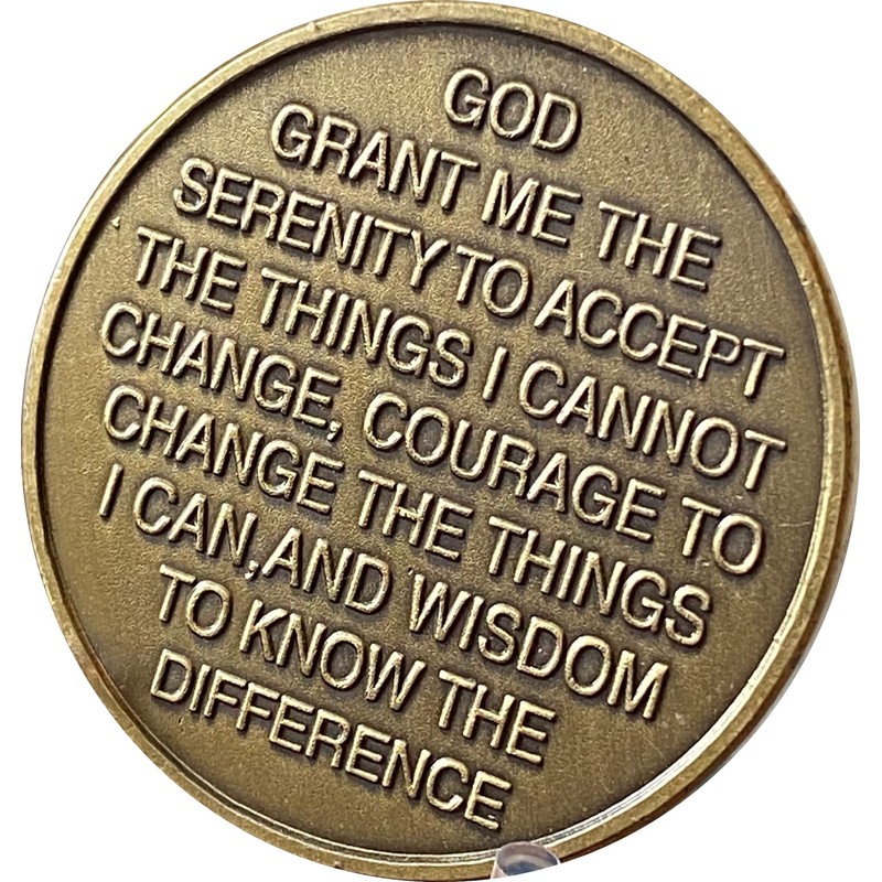 Time Spiral Universe One Minute at A Time Medallion Serenity