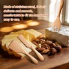 A · HOUSEWARE Copper Cheese Knives Set 7 Pieces Stainless