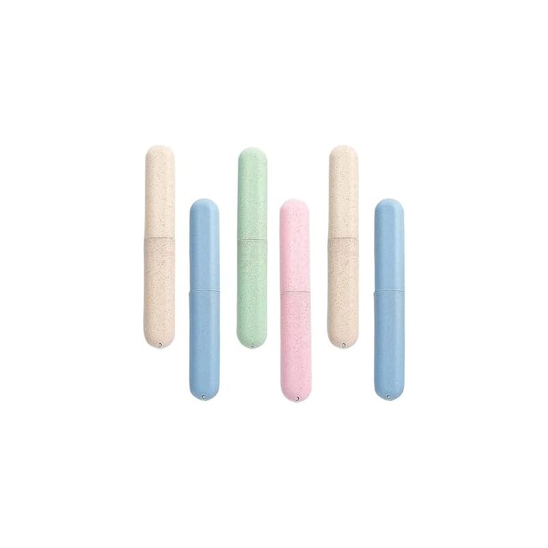 6 Piezas Protector Cepillo De Dientes, Porta Cepillo De Dientes,