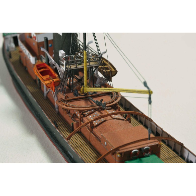 HMV 3435 Cardboard Model Salvage Tractor Seefalke 1924