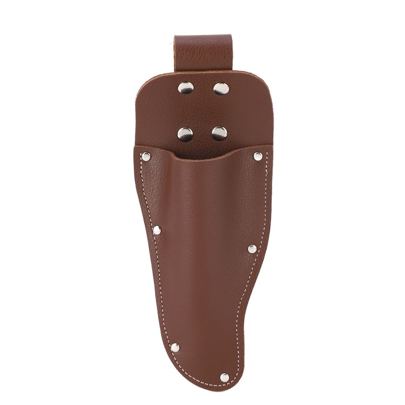 Pliers Holder Pruner Sheath Cowhide Belt Hanging Pouch for Gardening