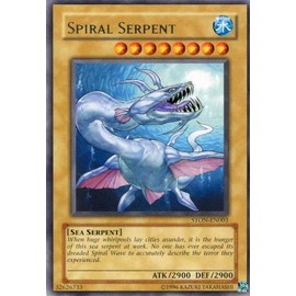 Yu-Gi-Oh! - Spiral Serpent (STON-EN003) - Strike of Neos - Unlimited Edition - Rare