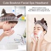 Jowmoy Cute antlers Headband, headband for washing face, face wash