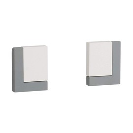 Belca FK-PW Kitchen Storage Magnetic Kitchen Paper Holder FLAT in (per piece) Width 3.0 x Depth 0.7 x Height 3.8 inches (7.6 x 1.75 x 9.6 cm), White, Flat In Wall Storage