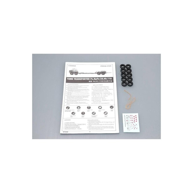 Trumpeter 07249 Model Kit SD. Ah. 116 Trailer